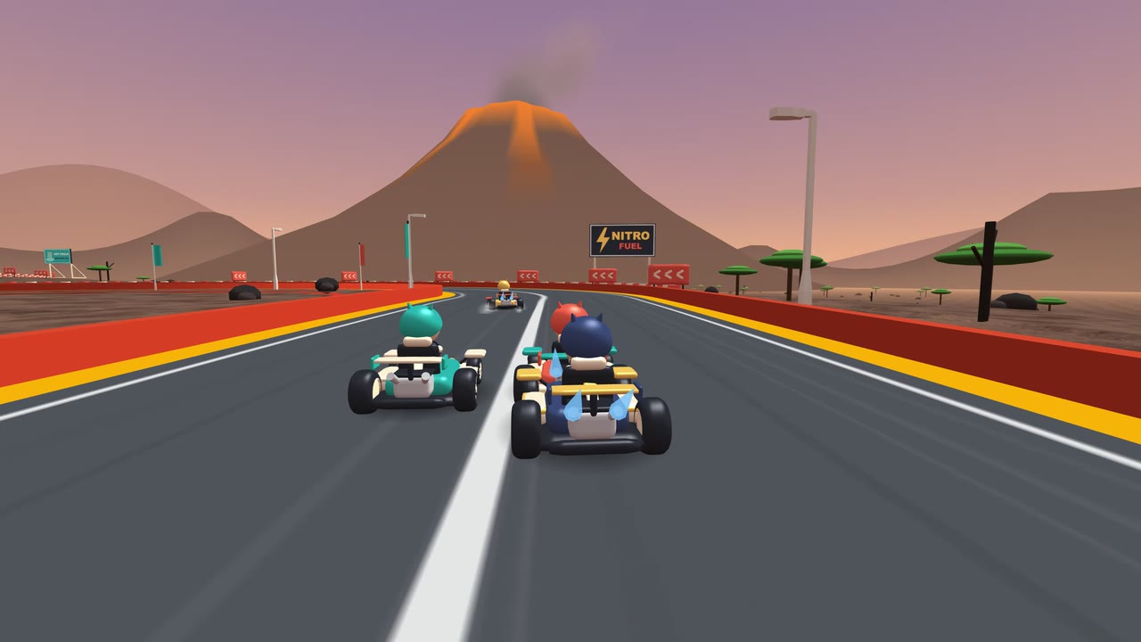 Racing on Volcano Valley